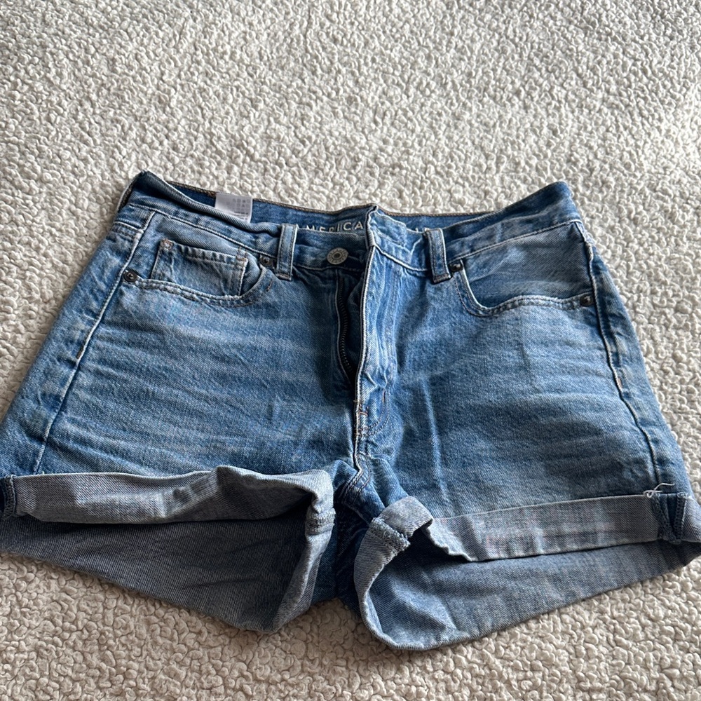 Blue Denim Shorts